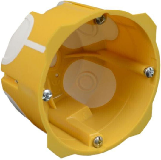 Kopos Kolin Ηλεκτρολογικό Κουτί IP30 σε Κίτρινο Χρώμα