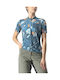 Castelli Tricou de Ciclism cu Mâneci Scurte Albastru