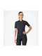 Castelli Kurzarm-Radtrikot Schwarz
