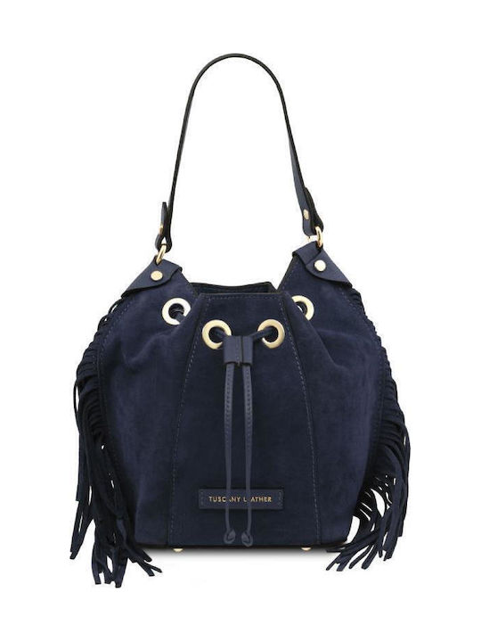 Tuscany Leather Nomade Damen-Lederschultertasch...