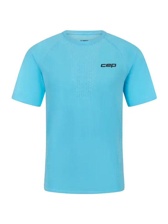 Tricou sport albastru deschis Light Blue