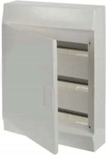 Abb Wall Mounted Electrical Panel 3 Rows 18 Elements
