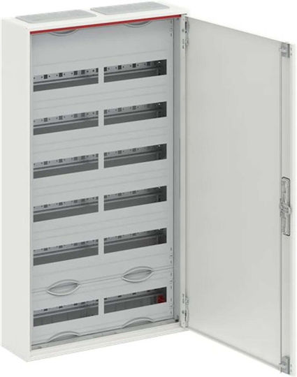Abb Waterproof Wall-Mounted Electrical Panel, 6 Rows, 24 Modules