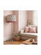 Oxygen Retro Style Vintage Floor Lamp with E27 Bulb Socket Multicolour