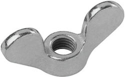 Inox Παξιμάδι Πεταλούδα για Βίδα M4mm