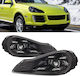 Front Lights Set Porsche Cayenne 957 07-10 Upgrade 2023 Matrix Style LED