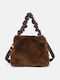 Fell Schultertasche für Damen Bear