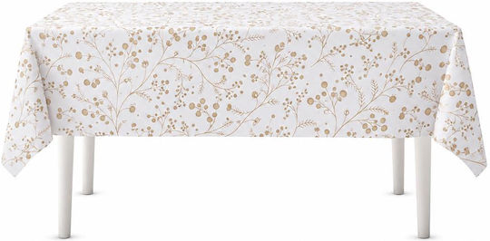 Next Weihnachtliche Tischdecke Blumen & Zweige 220x145 cm