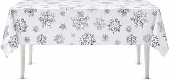 Next Weihnachtliche Tischdecke mit Schneeflocken 220 x 145 cm