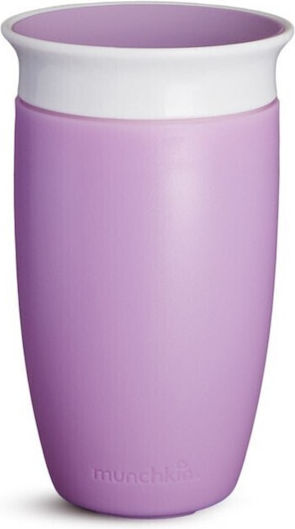 Munchkin Παιδικό Ποτηράκι Miracle 360° από Πλαστικό Μωβ 296ml