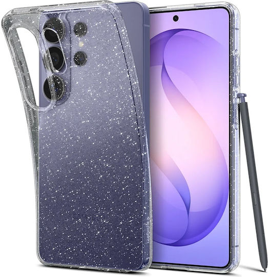 Husă Spigen Liquid Crystal Glitter Crystal Quartz pentru Samsung Galaxy S26 Ultra