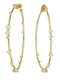 Mya Bay Hoops Earrings Gold Bo-23