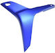 Ляв Оригинален Син Капак За Обтекател Honda CBR600 CBR 600RR PC40 07-08 64370-MFJ-D00ZE