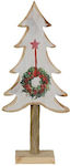 Christmas Decorative Wooden Tree 40cm Brown