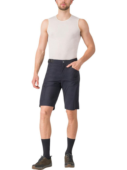 Castelli Pantaloni Scurți de Ciclism pentru Bărbați Negri