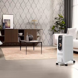 De'Longhi mit 10 Heizrippen und Wi-Fi 2500 W
