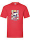 Tstudio Червена Тениска Snoopy Eras Tour Original 100% Памук No4