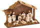 Small Wooden Manger 25x9x17 cm