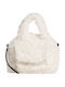 Damentasche Schulter Beige