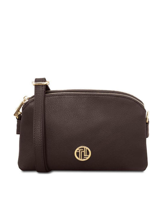 Tuscany Leather Brown Leather Women's Shoulder Bag