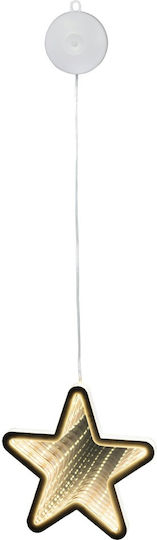 Lumineo Stea de Crăciun Luminoasă din Plastic 14,5 cm Lumineo Stea de Crăciun Luminoasă din Plastic 14,5 cm