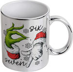 Koupakoupa Weihnachtlicher Keramikbecher Silber...