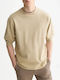 Crosses T-Shirt Beige