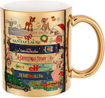 Koupakoupa Weihnachtlicher Keramikbecher Gold 3...