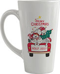 Koupakoupa Weihnachtlicher Keramikbecher 450 ml