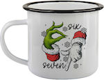 Koupakoupa Weihnachtlicher Metallbecher Schwarz...