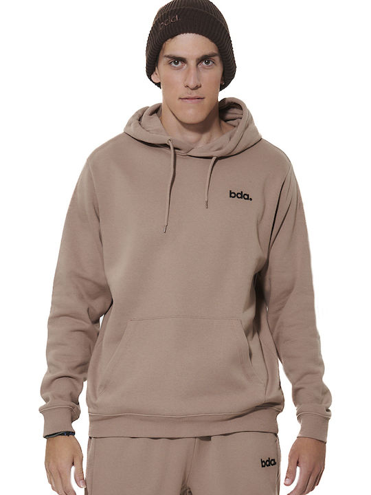 Brown Hooded Sweatshirt