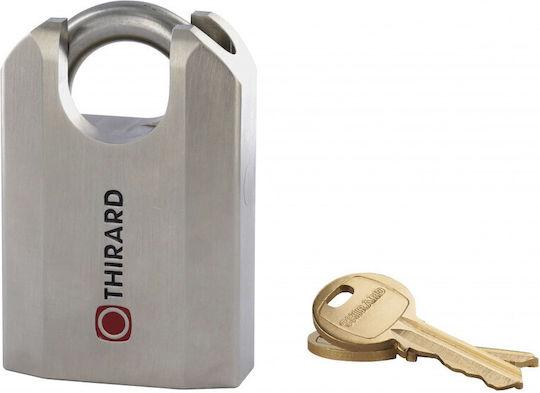 Thirard Hidden Shackle Padlock with Key 60mm