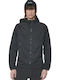 Winter Softshell Jacket Waterproof and Windproof Black