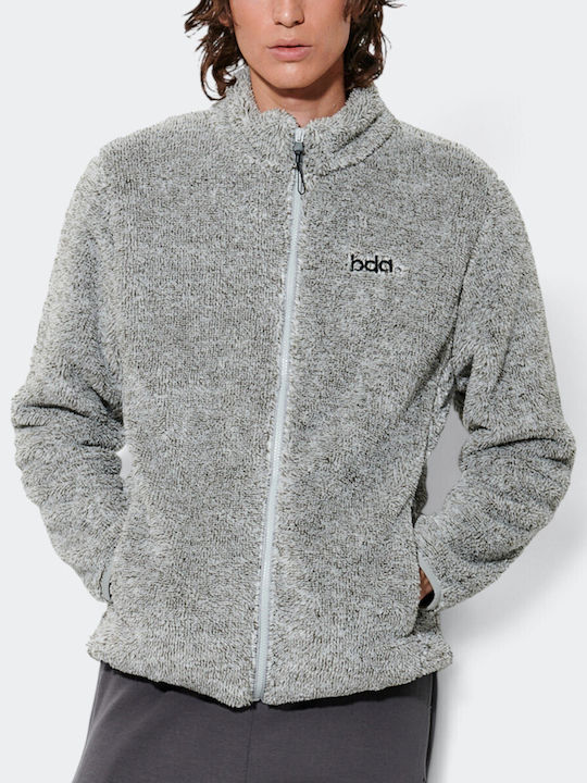 Men's Fleece Jacket Heather Grey