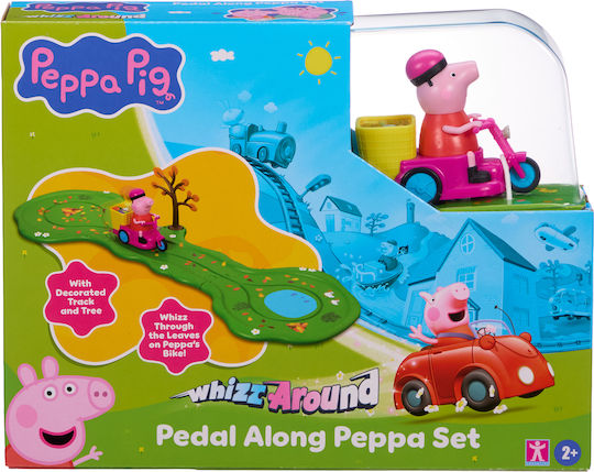 Peppa Pig Flitzen mit dem Roller durch die Blätter 8534