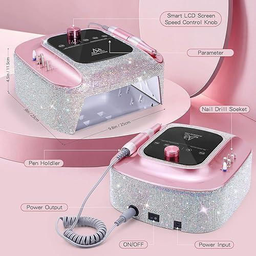 Blueque Rechargeable UV / LED Nail Lamp