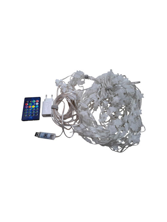 Smart Λαμπάκια LED 2μ. x 200εκ. RGB USB τύπου Κ...