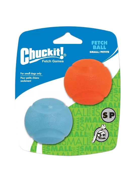 Chuckit Hundespielzeugball aus Gummi, Small, 2 Stück
