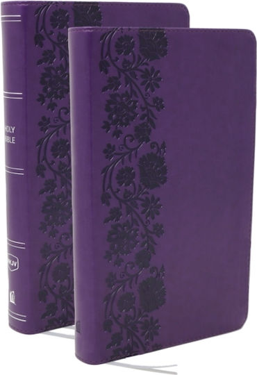 Nkjv Bible + Journal Set: Personal Size, Large Print Bible With Cross-references, Purple Leathersoft - Thomas Nelson Publishers - Multiple-component Retail Product