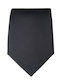 Manetti Herren-Seidenkrawatte mit Muster in Schwarz