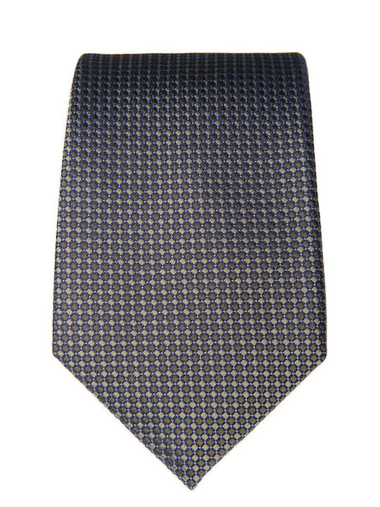 Manetti Herren-Seidenkrawatte mit Muster
