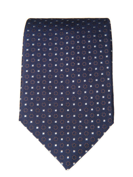 Manetti Herren-Seidenkrawatte mit Muster