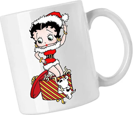 Christmas Ceramic Mug Santa Claus 330ml (Personalized)