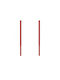 Round Thin Red Shoelace