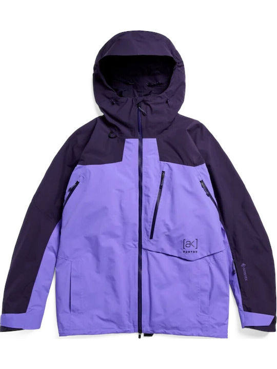 Burton Ak Cyclic 3076310E7O Ανδρικό Μπουφάν Gore-Tex για Σκι & Snowboard Μωβ
