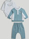 Set de 3 piese Multicolor