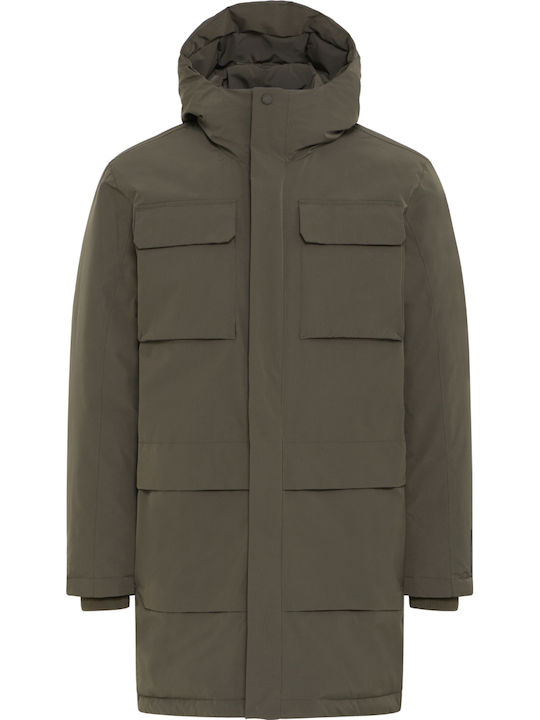 Casual Friday Winter Parka Jacket Khaki