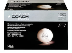 Μπαλακια Ping Pong Donic Coach P40+ 120 Τεμ Λευκα Μπαλακια Ping Pong Donic Coach P40+ 120 Τεμ Λευκα