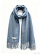 Blauer Damenschal