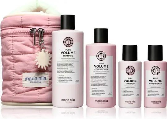 Pure Volume Beauty Bag Haarvolumen-Booster Geschenkset 4 Teile